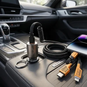 Glow Auto 120 Watt Car Charger CC-01 | 1‑Year On‑Site Complete Warranty
